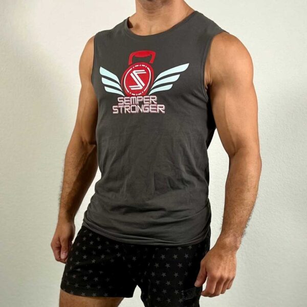 Men's Muscle Tank (Heavy Metal)