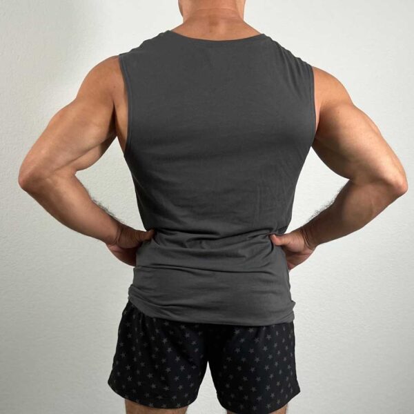 Men's Muscle Tank (Heavy Metal) - Image 3