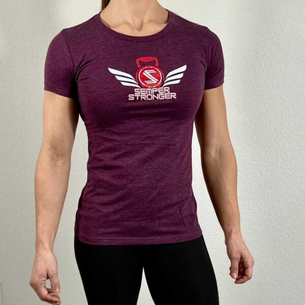 Women's Crew Top (Plum)