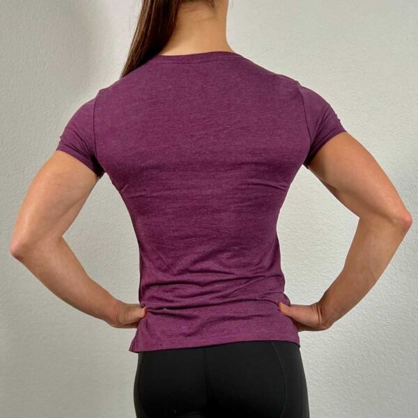 Women's Crew Top (Plum) - Image 4